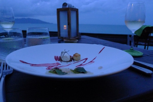 Dining on the Rocks, Six Senses, Koh Samui, 2012 Samui Fine Dining Festival