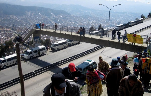 El Alto Market Entrance & Exit