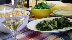 Umbrian cooking demo at Arnaldo Caprai Winery