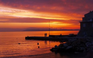 View from our doorstep in Croatia... No big deal