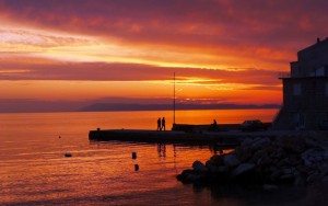 View from our doorstep in Croatia... No big deal