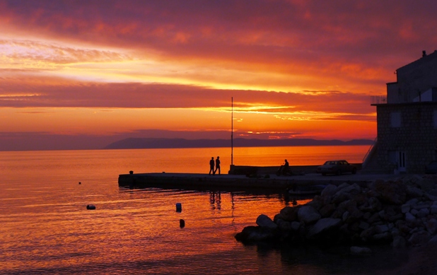 View from our doorstep in Croatia... No big deal