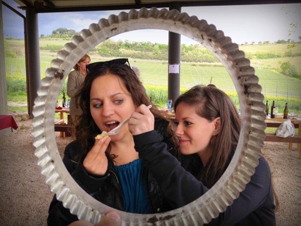 Fighting over Umbrian Ricotta Pie