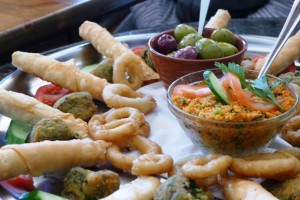 Turkish sampler platter