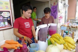 A smoothie a day keeps the humidity at bay... sort of.