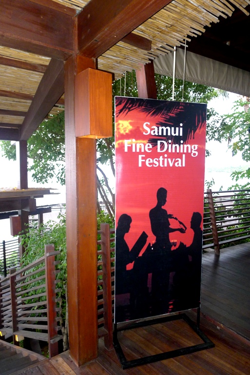 Dining on the Rocks, Six Senses, Koh Samui, 2012 Samui Fine Dining Festival