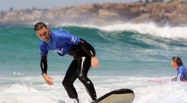 Tony Surfing