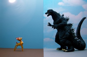 Bambi vs. Godzilla (211/365)