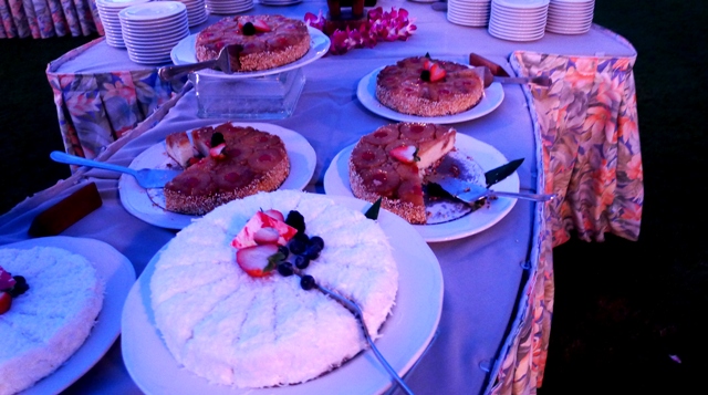 Grand Hyatt Kauai Luau Desserts