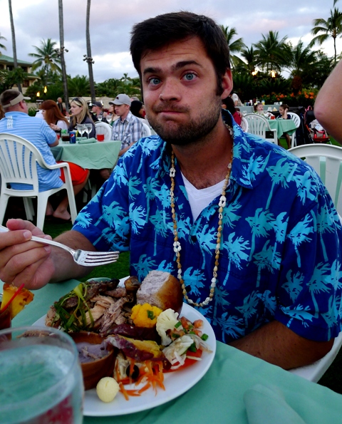 Grand Hyatt Kauai Luau Feast