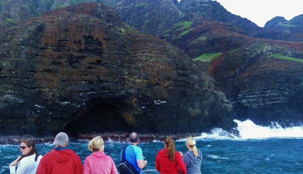 Napali Coast Cruise Cave Exploring