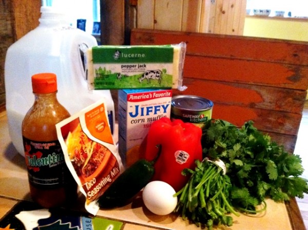 Chicken Tamale Pie Ingredients