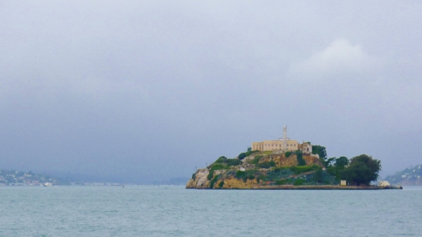 Alcatraz from Fort Mason San Francisco