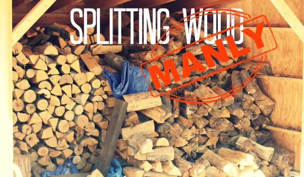 Splitting Wood